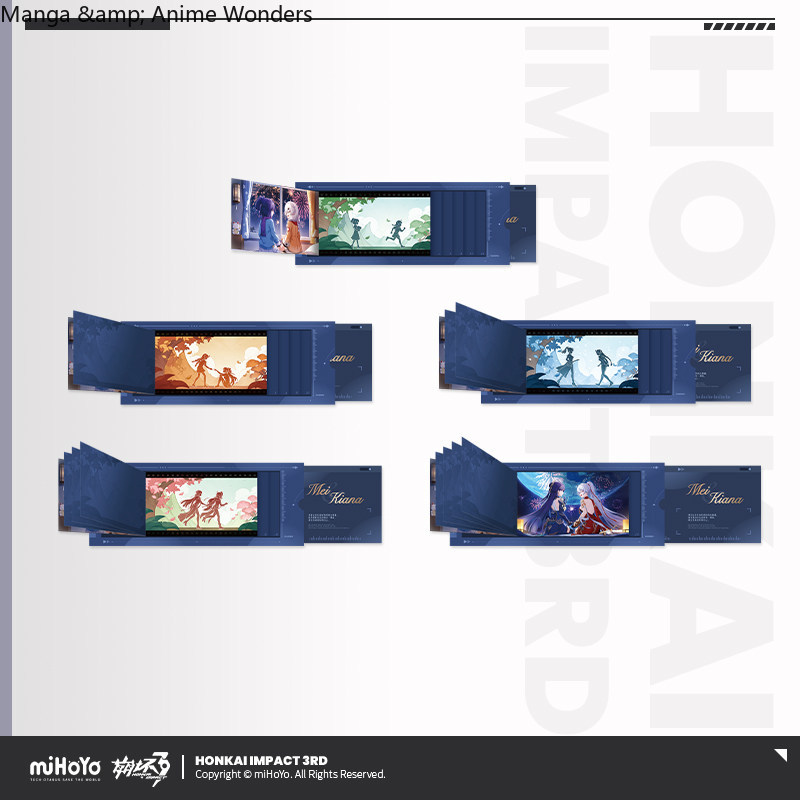 Anime Cosplay Drawing - Cartes à tirer officielles authentiques Honkai
