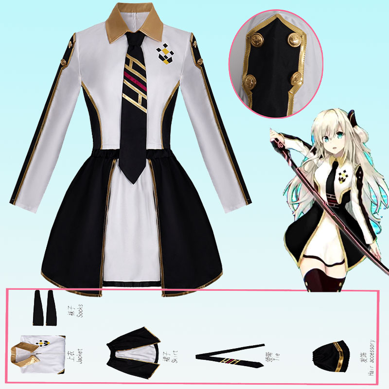 Anime Cosplay Dress - Costume de Cosplay pour femmes, Anime
