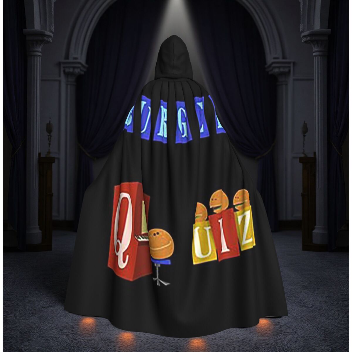 Burger Quiz Nouveau Logo Cape  - Anime Cosplay Quiz avis et prix