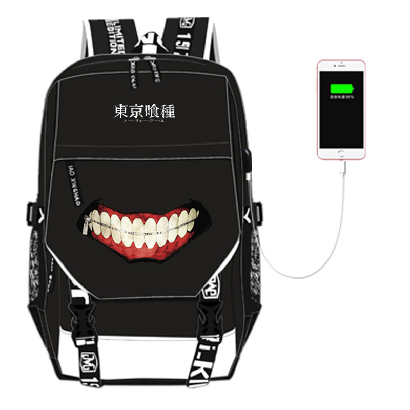 Sac à dos imprimé dessin animé - Tokyo Ghoul Mask avis et prix