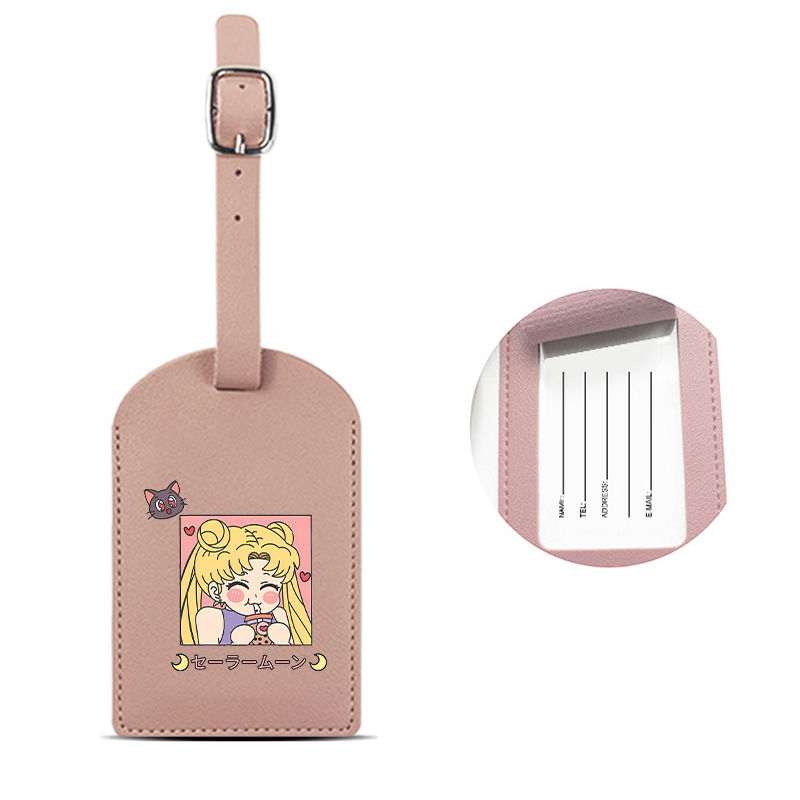 Étiquette de bagage Sailor Moo - Anime Cosplay Girl Name avis et prix