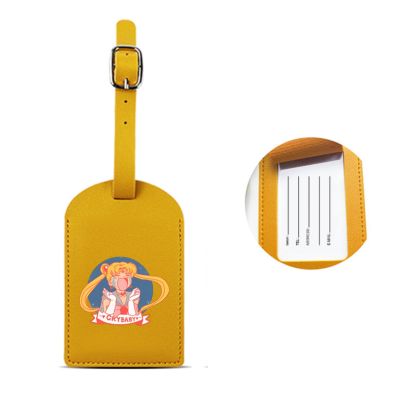 Étiquette de bagage Sailor Moo - Anime Cosplay Girl Name avis et prix