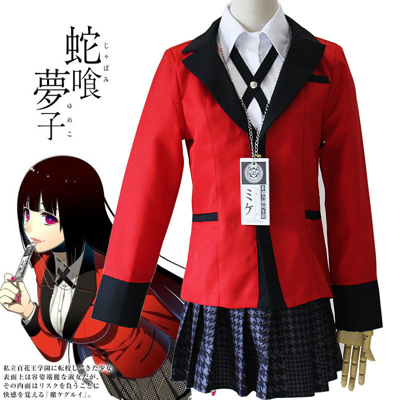 Costume de cosplay de Jabami Y - Anime Cosplay Kakegurui avis et prix