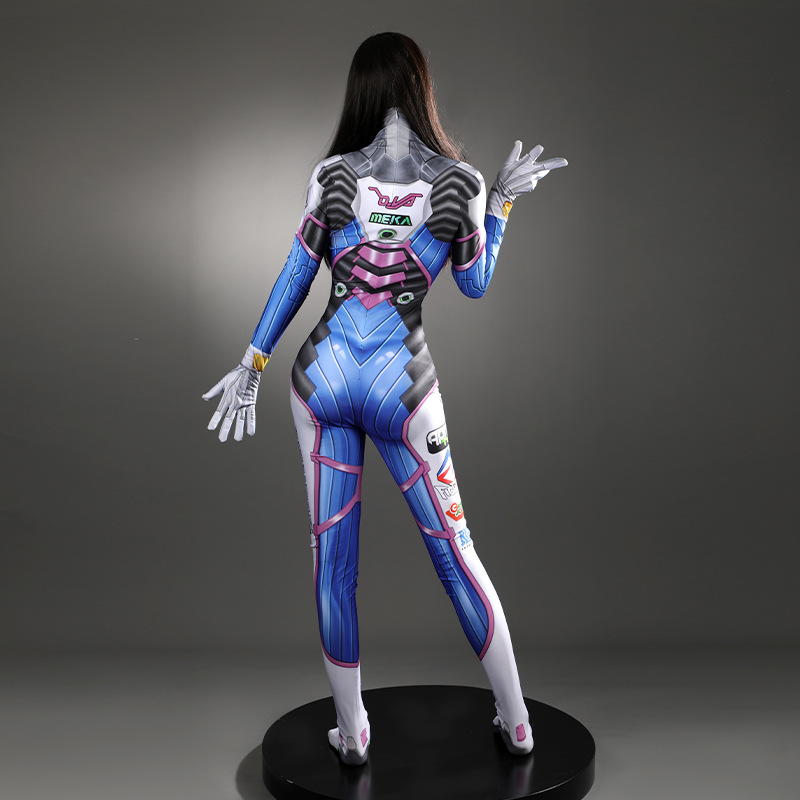 Tenue complète de cosplay D.Va - Anime Cosplay Bodysuit avis et prix