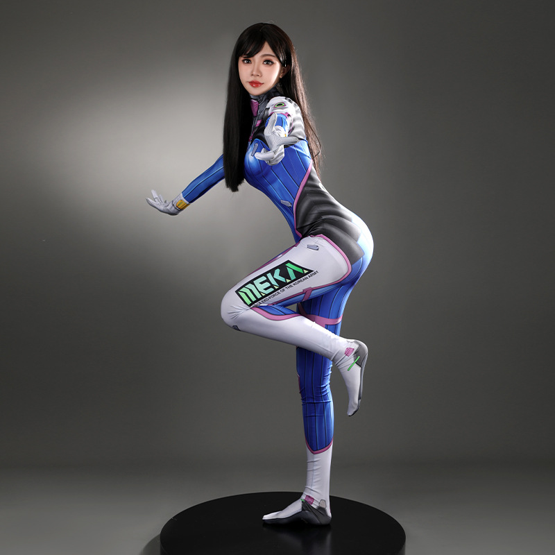 Tenue complète de cosplay D.Va - Anime Cosplay Bodysuit avis et prix