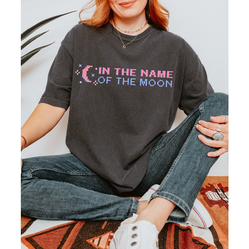 T-shirt In The Name of The Moo - Anime Cosplay Girl Name avis et prix