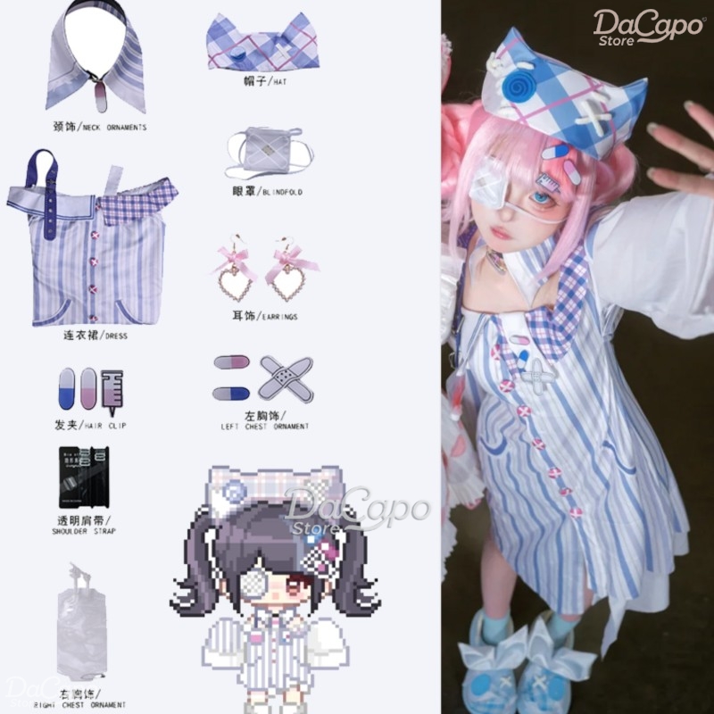 Perruque de Costume de Cosplay - Anime Cosplay Ideas Girl avis et prix