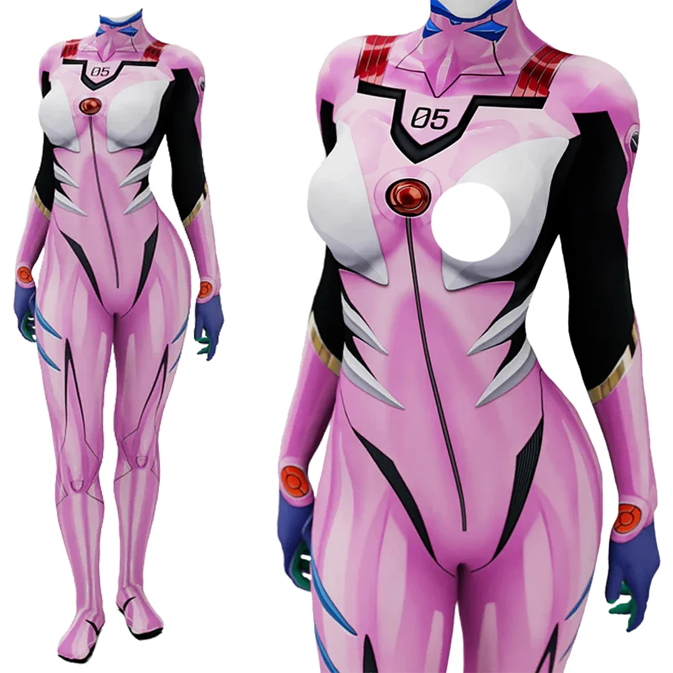 Anime EVA 05 Makinami Cosplay  - Anime Cosplay Bodysuit avis et prix