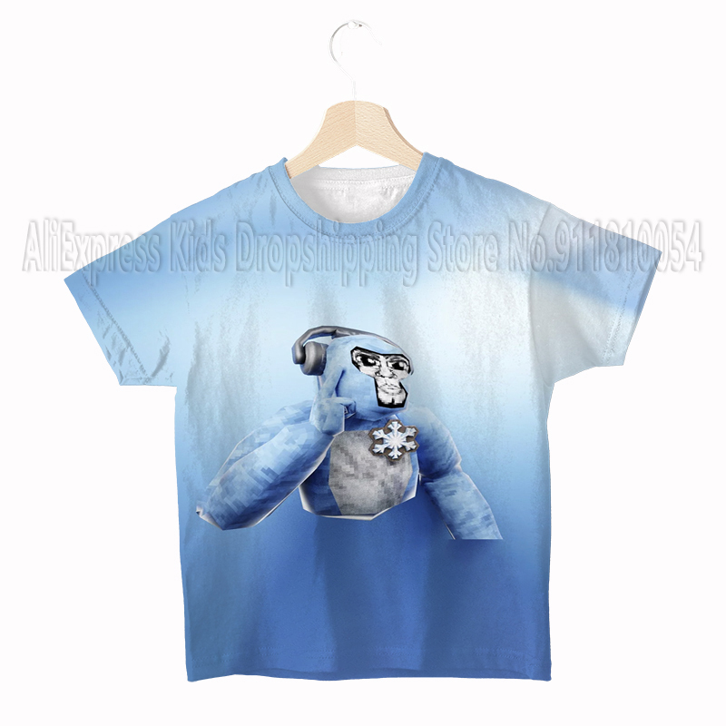 Gorilla Tag enfants T-shirts p - Anime Cosplay Toddler avis et prix